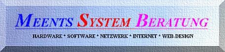 Meents System Beratung - Homepage